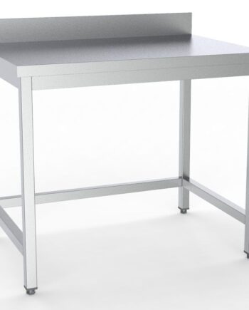 Arbejdsbord 200   60 Cm Med Bagkant