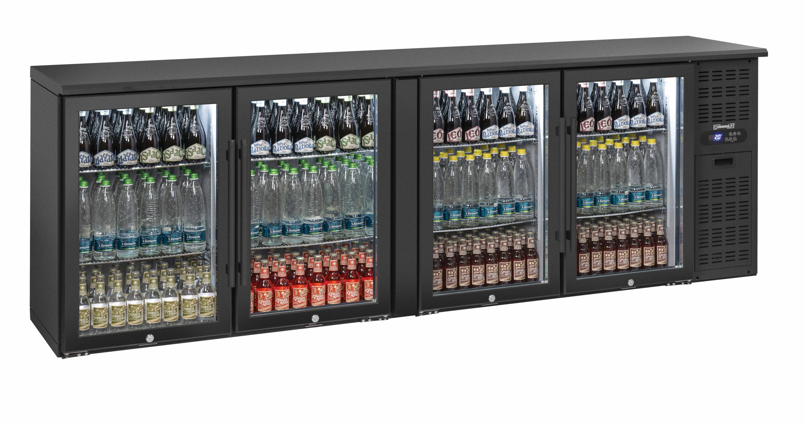 Back Bar Chiller Glasdøre