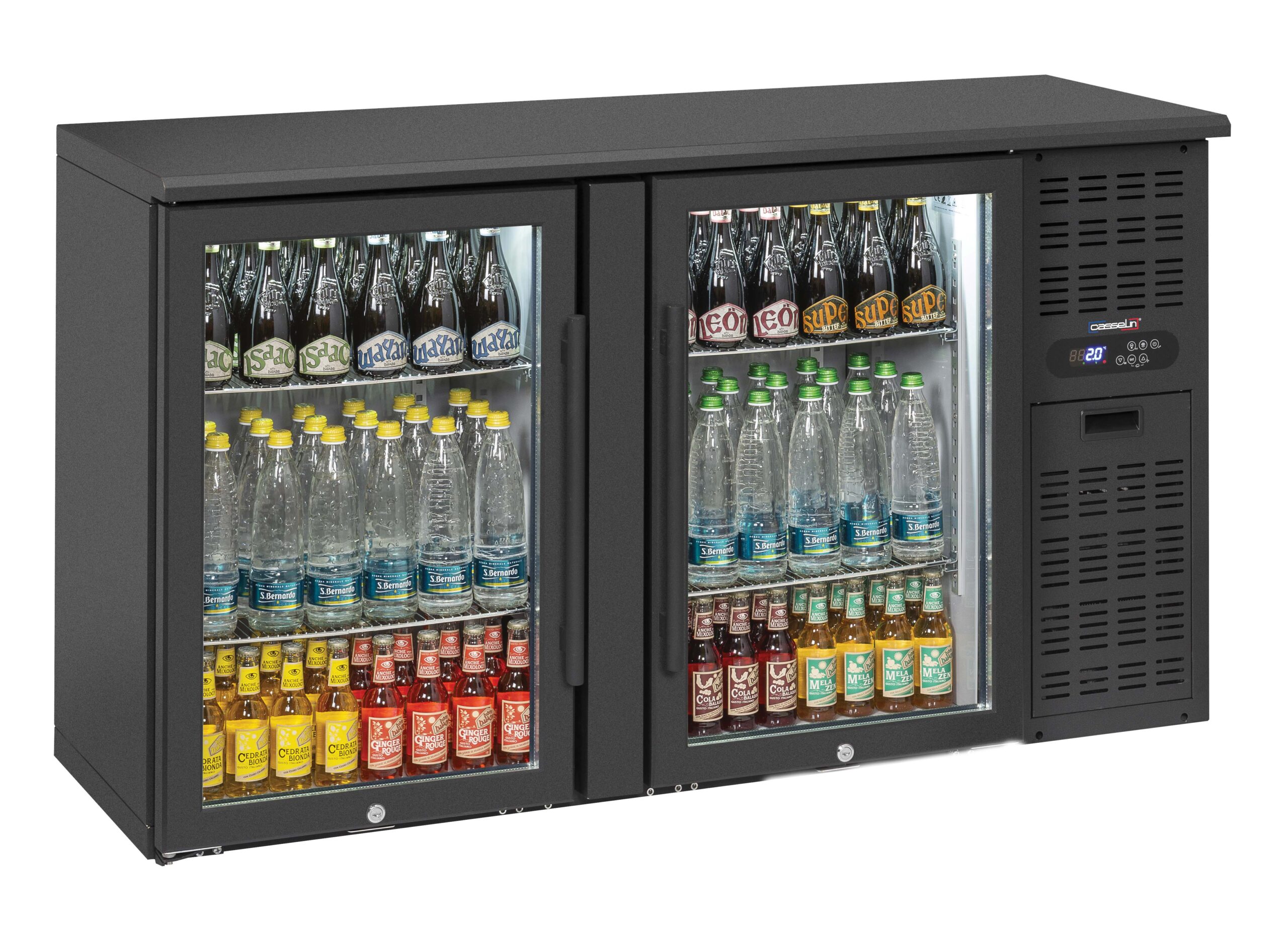 Back Bar Chiller Glasdøre