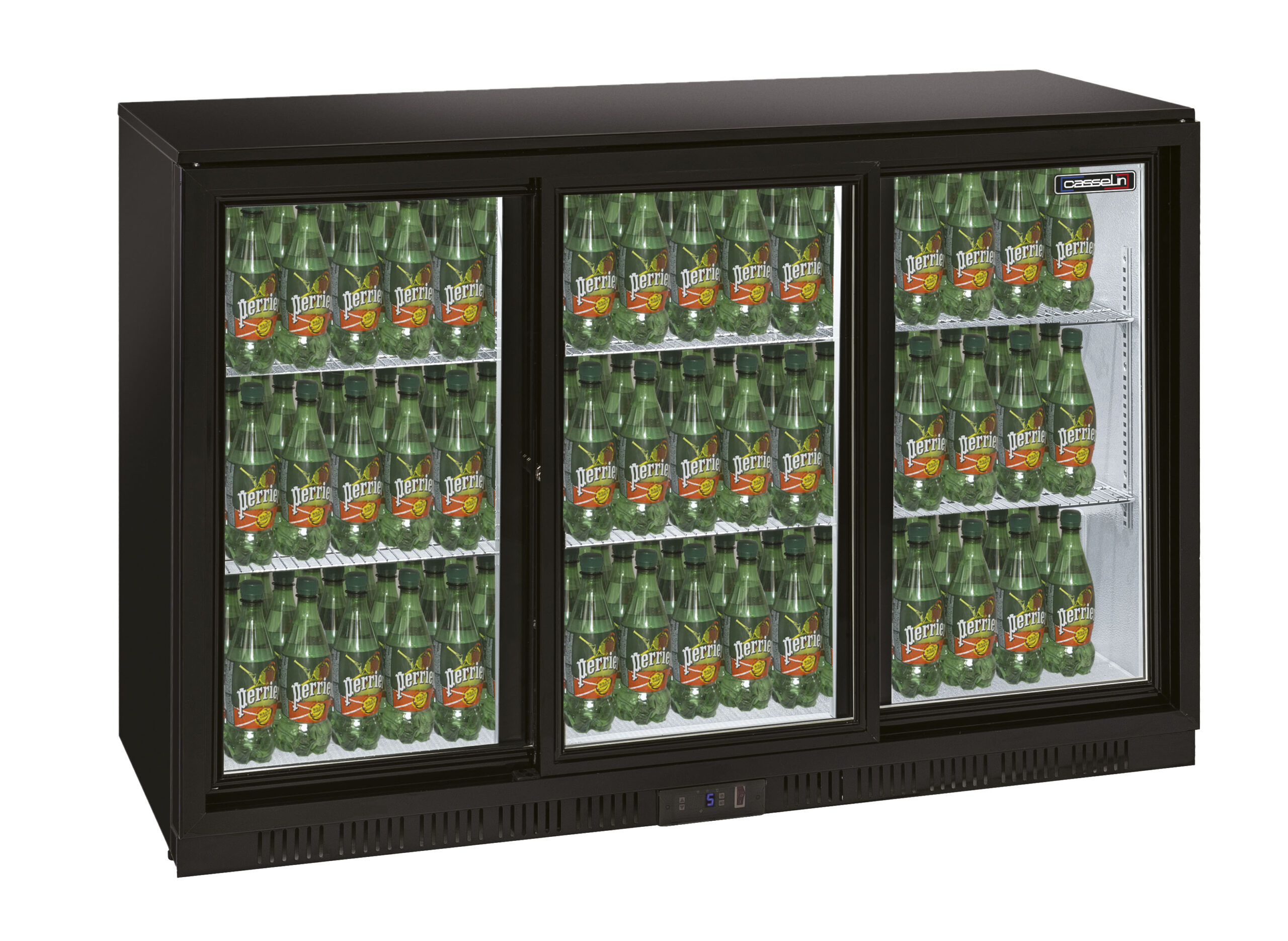 Back Bar Chiller Skydedøre