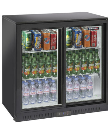 Back Bar Chiller   Skydedøre