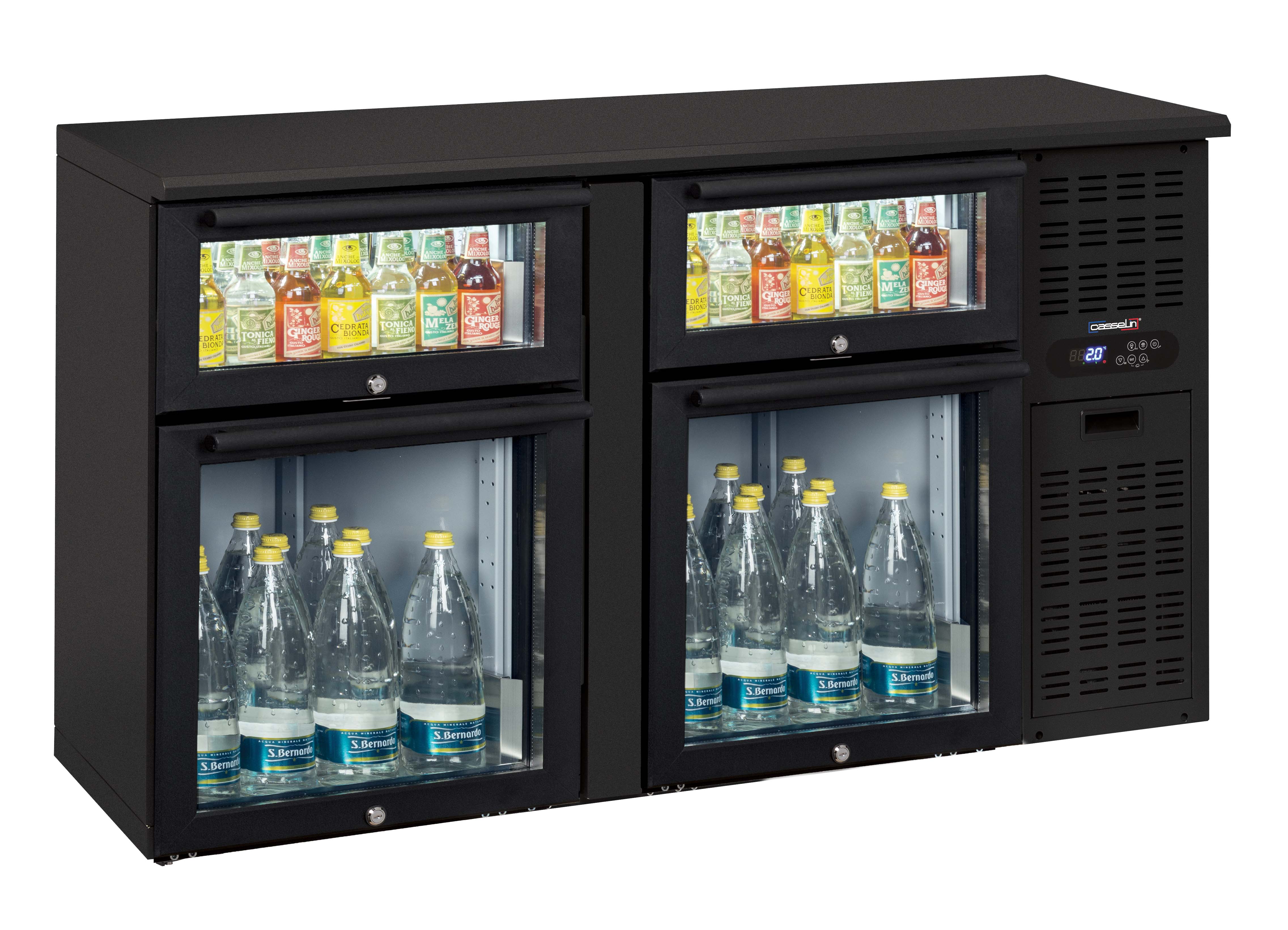 Back Bar Chiller       Blandede Glasskuffer