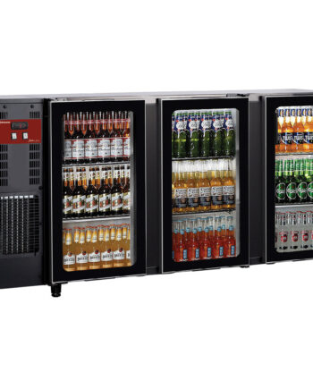 Backbar Med   Glasdøre  579 Liter