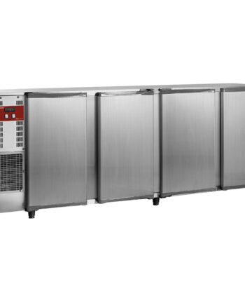Backbar  Rustfrit Stål    Døre  783 Liter