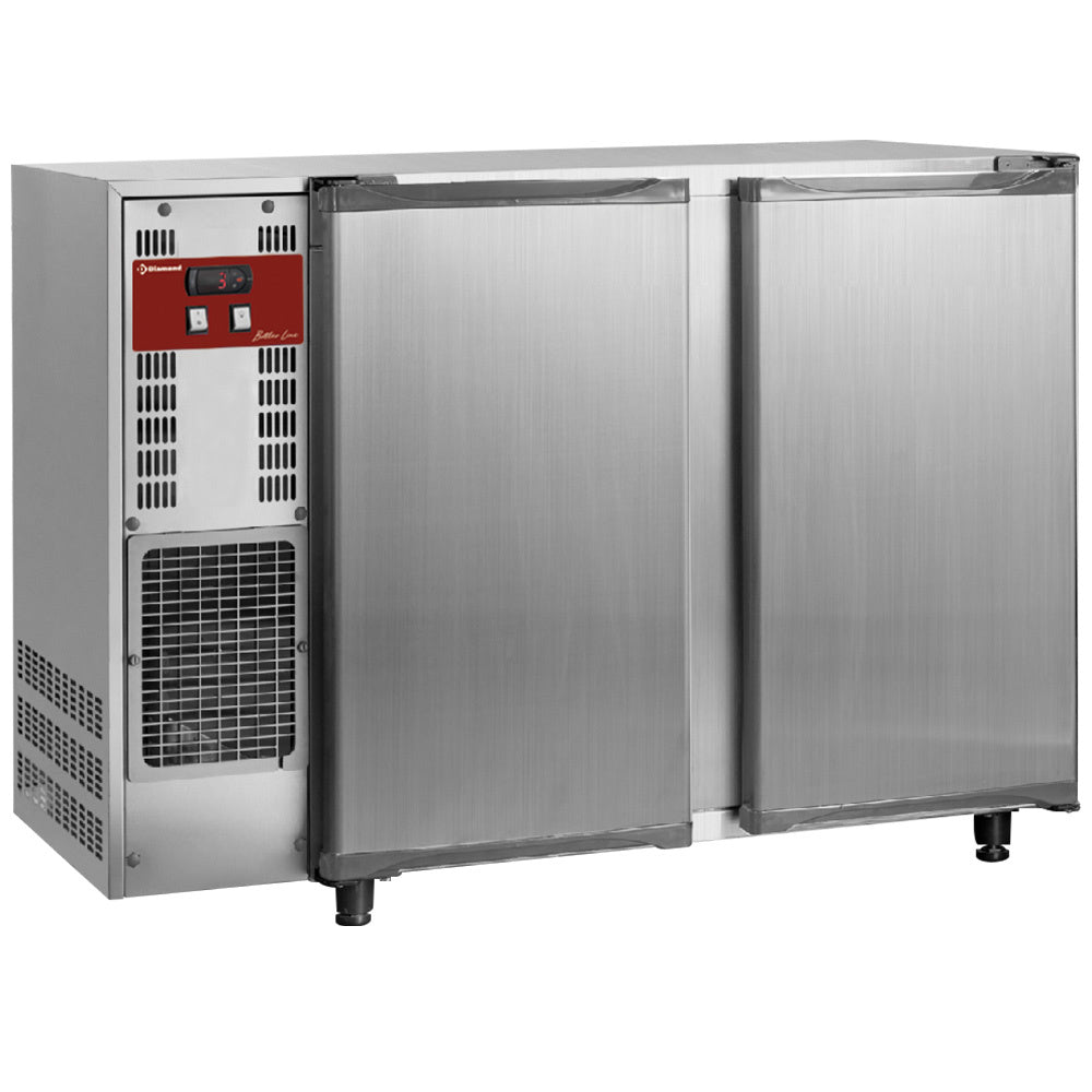 Backbar Rustfrit Stål Døre 375 Liter