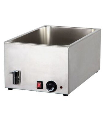 Bain Marie   Vandbad Gn     150 Mm   Afløbshane
