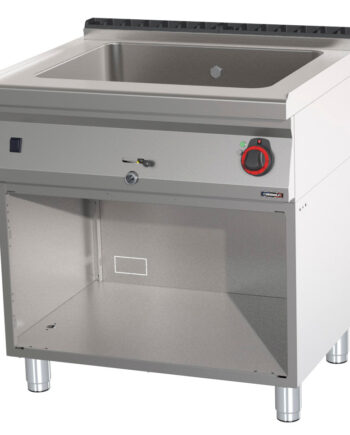 Bain-marie Gn     200 Mm Med Afløbshane Med åbent Skab 80