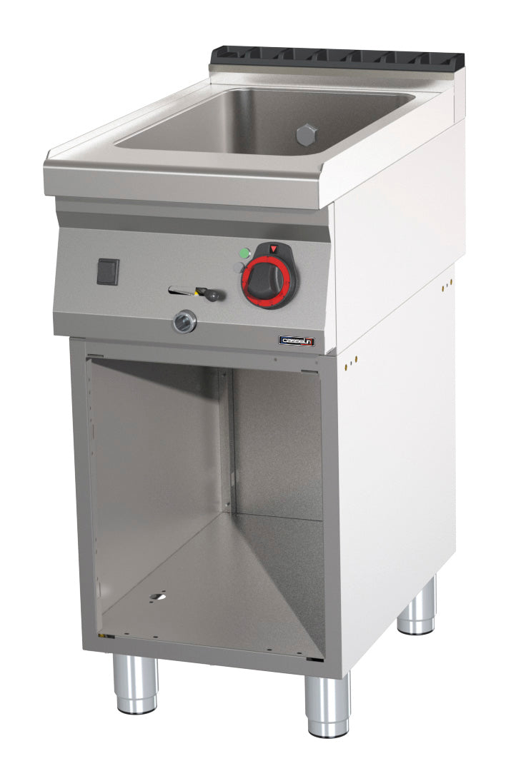 Bain-marie Gn 200 Mm Med Afløbshane Med åbent Skab 40