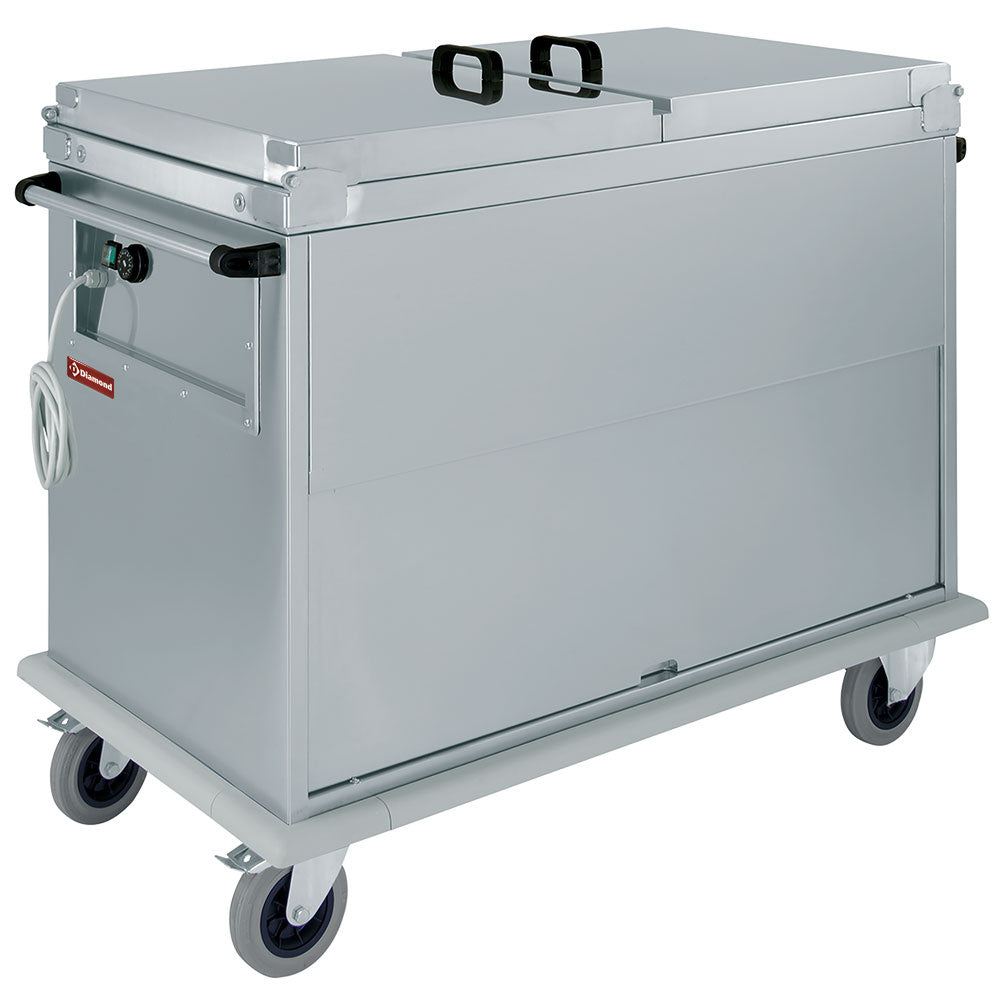 Bain-marie 2x Gn Tâ Med Låg Skab Med Vippedør