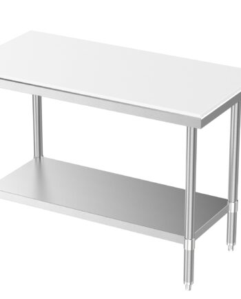 Bord Rustfrit Stål 120x70 Cm