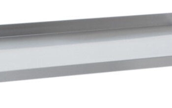 Bordplade Rustfrit Stål 150   60 Cm Med Bagkant