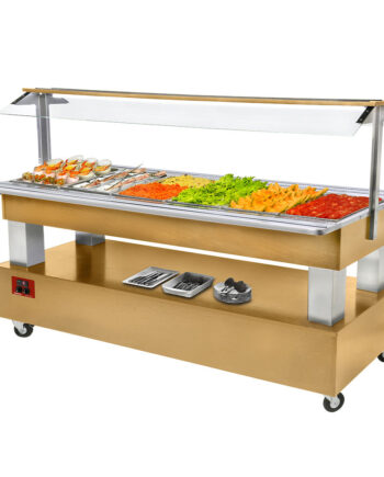 Buffet Kølet Salatbar  6x Gn1  -150  Lys Eg