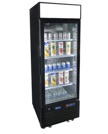 Displayfryser   Låge Sort 405 Liter