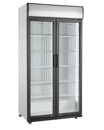 Displaykøleskab   Låger 569 Liter Sort Hvid Sd 881 He