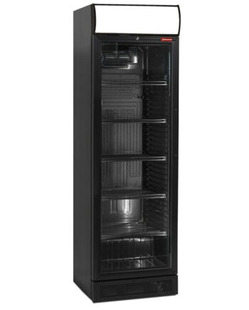 Displaykøleskab 380 Lit  Sort  Med Lysboks