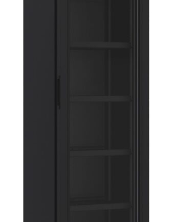 Displaykøleskab 232 Liter Sort