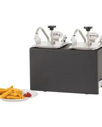 Dobbelt Dressing Sauce Pumpe         Liter