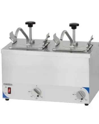 Dobbelt Dressing Saucepumpe         Liter Opvarmet