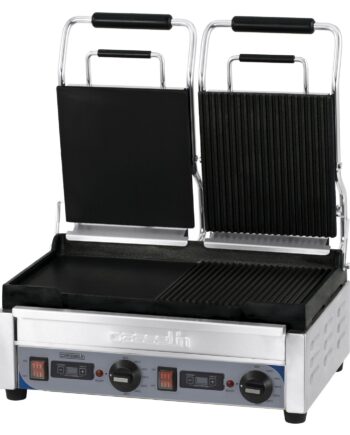 Dobbeltkontaktgrill Premium Blandet Med Timer