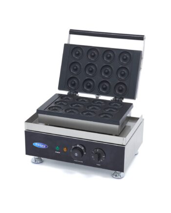 Donut Maker 12 Mini Donuts ø5cm Med Indbygget Timer