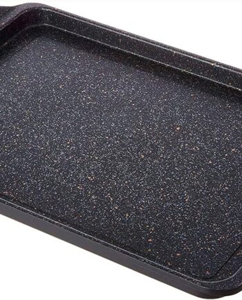 Ecochef Titanium Induktionsgrillpande 37   25 Cm