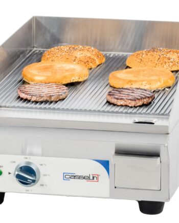 Elektrisk Bageplade Kompakt Premium Rillet