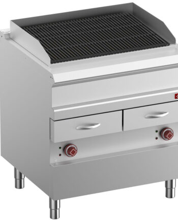 Elektrisk Dampgrill  Modul      Rist   Støbejern  Quot Dobbeltsidet Quot