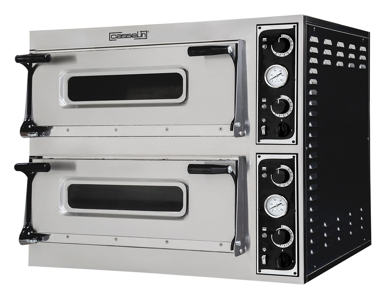 Elektrisk Pizzaovn 2x4 Pizzaer 40 Cm