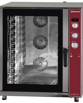 Elektrisk Varmluftsovn 11x En  Gn  Med Automatisk Luftfugter