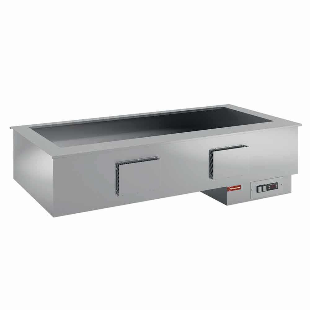 Element Bain-marie Vask Quot Tør Quot Ventileret 3x Gn