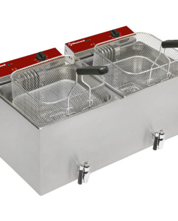 Friture El  2x 12 Liter   Hane