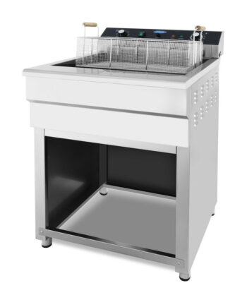 Friture 45 Liter   Kurv Med Aftapningshane 400v