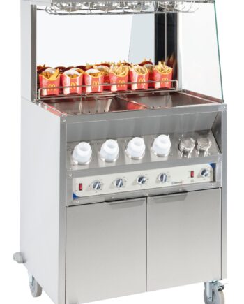 Fry Hold Station Saucevarmer 800