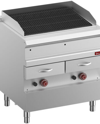 Gasdampgrill  Modul      Rist   Støbejern  Quot Dobbeltsidet Quot