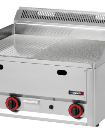Gasgrillplade Rillet Tekstureret Krom 99