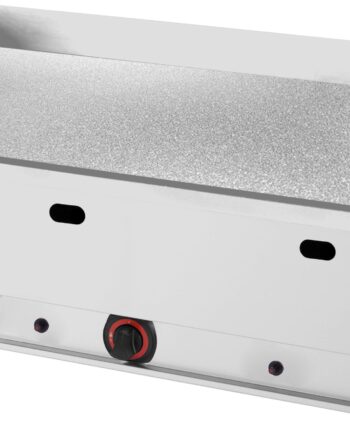 Gasstruktureret Grillplade Krom 90