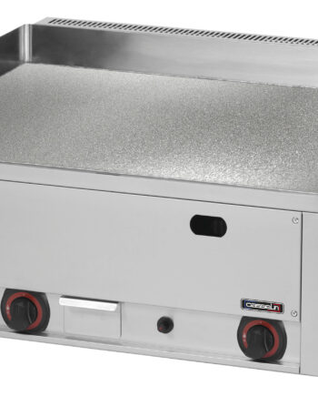 Gasstruktureret Grillplade Krom 60