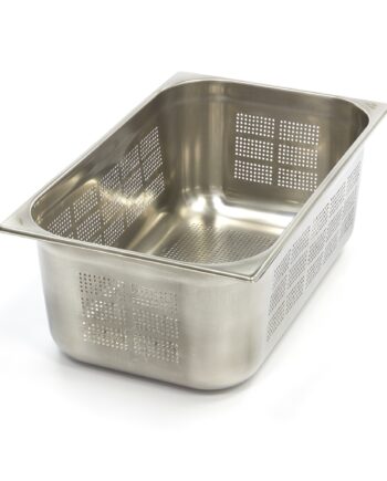 Gastronorm Beholder   Stk     Gn 20 Cm Dyb Rustfrit Stål Perforeret