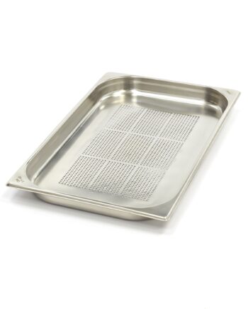 Gastronorm Beholder   Stk     Gn 4cm Dyb Rustfrit Stål Perforeret