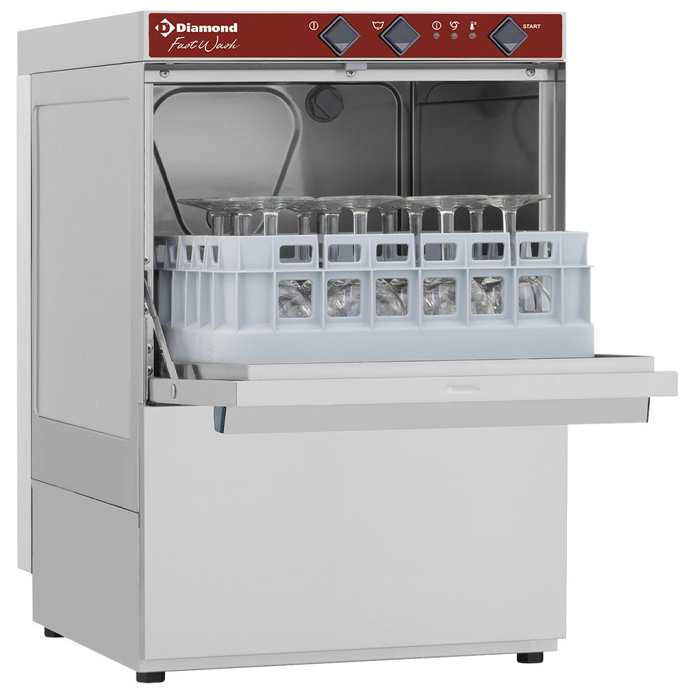 Glasvaskemaskine Firkantet Kurv 350x350 Mm