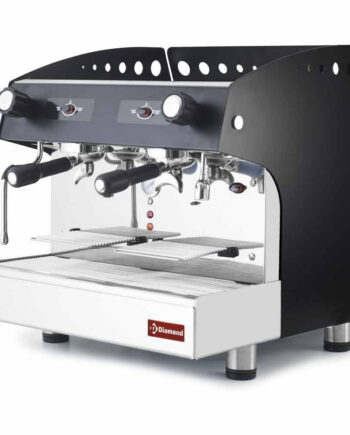 Halvautomatisk Espressomaskine   Grupper Sort