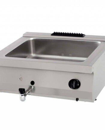 Heavy Duty Bain Marie Dobbelt Enhed 70cm Dyb Gas