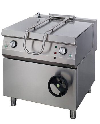 Heavy Duty Bratt Pan 50l Dobbelt Enhed 70cm Dyb Elektrisk