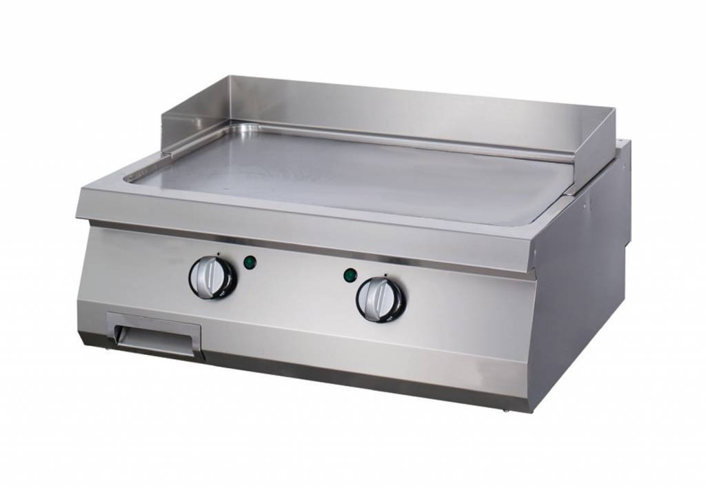 Heavy Duty Grillplade Glat Krom Dobbelt Enhed 70 Cm Dyb Gas