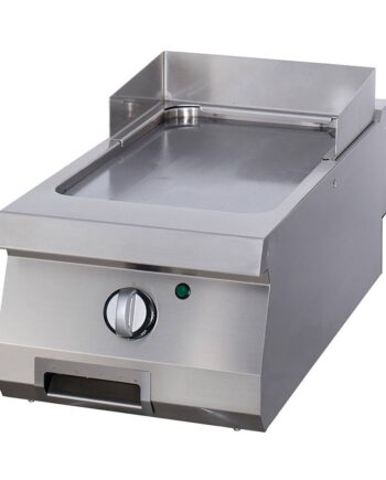 Heavy Duty Grillplade Glat Krom Enkelt Enhed 70 Cm Dyb Elektrisk