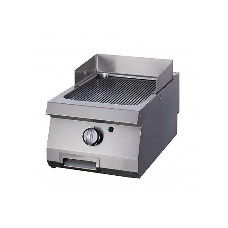 Heavy Duty Grillplade Rillet Enkelt Enhed 70 Cm Dyb Gas