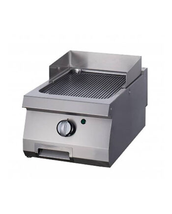 Heavy Duty Grillplade Rillet Krom Enkelt Enhed 70 Cm Dyb Gas
