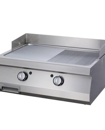 Heavy Duty Stegeplade Halvrillet Dobbelt Enhed 70 Cm Dyb Elektrisk