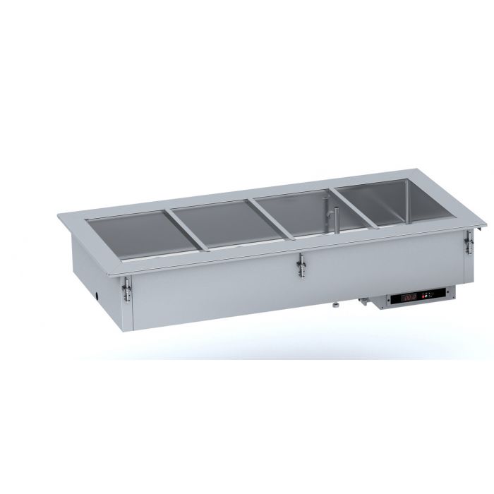 Indbygget Bain-marie Automatisk Vandfyldning