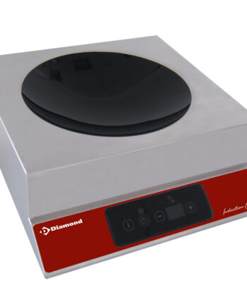 Induktionsplade  Quot Wok Quot  3500 Watt  Taktile Knapper